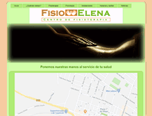 Tablet Screenshot of fisioelena.com